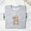 Charmander Pokemon Anime Embroidered Shirt