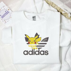 Pikachu Pokemon Anime Embroidered Shirt 1 Pikachu Pokemon Anime Embroidered Shirt 3