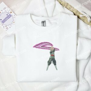 Goku Black Dragon Ball Anime Embroidered Shirt 1 Goku Black Dragon Ball Anime Embroidered Shirt 3 4