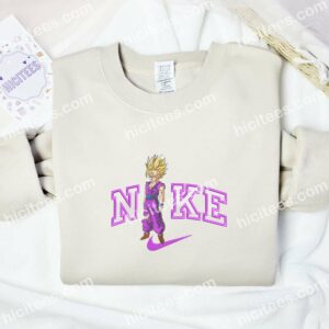 Gohan Super Saiyan Dragon Ball Anime Embroidered Shirt 2 Gohan Super Saiyan Dragon Ball Anime Embroidered Shirt