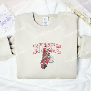 Goku Santa Xmas Dragon Ball Anime Embroidered Shirt 2 Goku Santa Xmas Dragon Ball Anime Embroidered Shirt 1