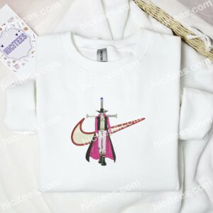 Dracule Mihawk One Piece Anime Embroidered Shirt 1 Dracule Mihawk One Piece Anime Embroidered Shirt 3 1