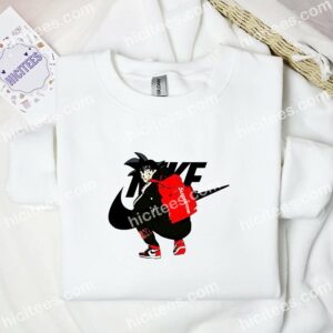Goku Fashion Dragon Ball Anime Embroidered Shirt 1 Goku Fashion Dragon Ball Anime Embroidered Shirt 3