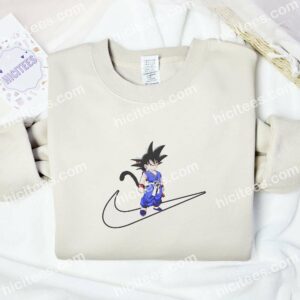 Goku Kid Dragon Ball Anime Embroidered Shirt 7