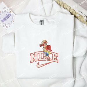 Luffy One Piece Anime Embroidered Shirt 3 3