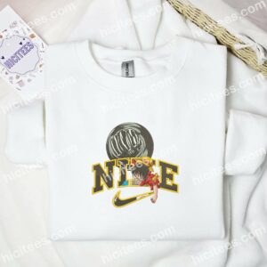 Luffy Gear 3 Big Hand One Piece Anime Embroidered Shirt 1 Luffy Gear 3 Big Hand One Piece Anime Embroidered Shirt 3