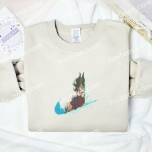 Luffy Gear 4 Half Face One Piece Anime Embroidered Shirt 2 Luffy Gear 4 Half Face One Piece Anime Embroidered Shirt