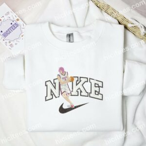 Murasakibara Kuroko No Basuke Anime Embroidered Shirt 1 Murasakibara Kuroko No Basuke Anime Embroidered Shirt 3