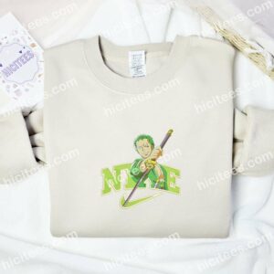 Zoro One Piece Anime Embroidered Shirt