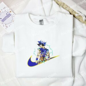 Goku Ultra Instinct Dragon Ball Anime Embroidered Shirt 1 Goku Ultra Instinct Dragon Ball Anime Embroidered Shirt 3 3