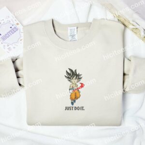 Goku Kid Dragon Ball Anime Embroidered Shirt 8
