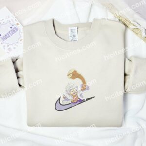 Luffy Gear 5 One Piece Anime Embroidered Shirt 2 Luffy Gear 5 One Piece Anime Embroidered Shirt 4