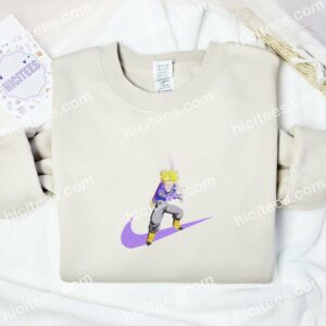 Trunks Super Saiyan Dragon Ball Anime Embroidered Shirt 2 Trunks Super Saiyan Dragon Ball Anime Embroidered Shirt