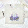 Akaza Eyes Demon Slayer Anime Embroidered Shirt