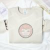 Anya Heh Face Spy x Family Anime Embroidered Shirt