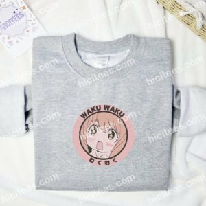 Anya Shocked Face Spy x Family Anime Embroidered Shirt 1 Anya Shocked Face Spy x Family Anime Embroidered Shirt 3 2