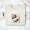 Anya Sunglasses And Scarf Spy x Family Anime Embroidered Shirt