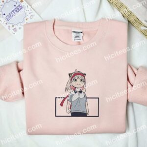 Anya at School Spy x Family Anime Embroidered Shirt 2 Anya at School Spy x Family Anime Embroidered Shirt