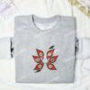 Kokushibo Eyes Demon Slayer Anime Embroidered Shirt