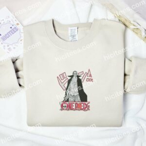 Shanks Cool One Piece Anime Embroidered Shirt 1 Shanks Cool One Piece Anime Embroidered Shirt 3