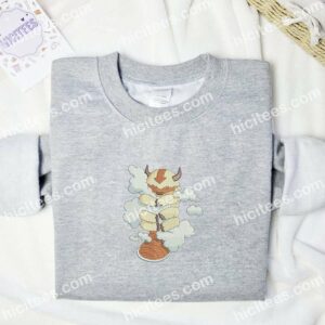 Appa Avatar Anime Embroidered Shirt 3