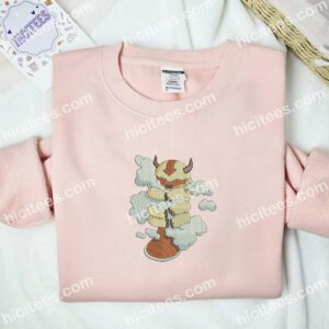 Appa Avatar Anime Embroidered Shirt