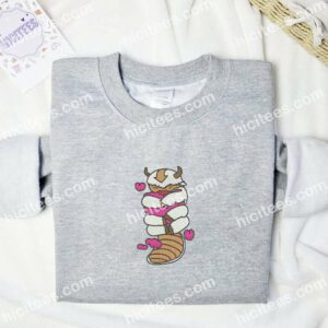 Appa Avatar Anime Embroidered Shirt 1 Appa Avatar Anime Embroidered Shirt 3 1
