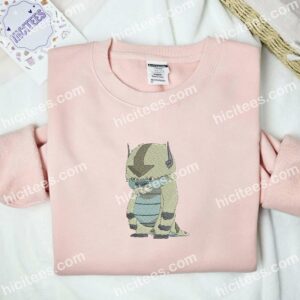 Appa Cute Avatar Anime Embroidered Shirt