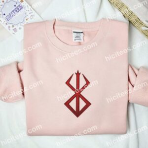 Brand of Sacrifice Berserk Anime Embroidered Shirt