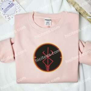 Brand of Sacrifice Berserk Anime Embroidered Shirt 2 Brand of Sacrifice Berserk Anime Embroidered Shirt 1