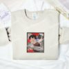 Guts And Elf Berserk Anime Embroidered Shirt