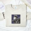 Guts Side Face Berserk Anime Embroidered Shirt
