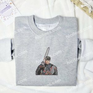 Guts Sword Berserk Anime Embroidered Shirt 1 Guts Sword Berserk Anime Embroidered Shirt 3