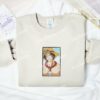 Ace Smile One Piece Anime Embroidered Shirt