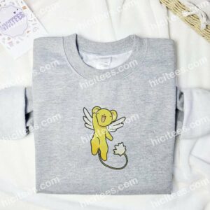 Cerberus Cardcaptor Sakura Anime Embroidered Shirt 1 Cerberus Cardcaptor Sakura Anime Embroidered Shirt 3