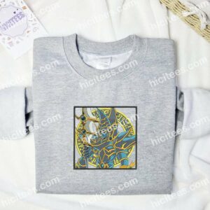 Dark Paladin Yu-Gi-Oh Anime Embroidered Shirt 1 Dark Paladin Yu Gi Oh Anime Embroidered Shirt 3