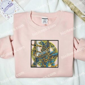 Dark Paladin Yu-Gi-Oh Anime Embroidered Shirt 2 Dark Paladin Yu Gi Oh Anime Embroidered Shirt