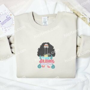 The SK Brook World Tour One Piece Anime Embroidered Shirt 1 The SK Brook World Tour One Piece Anime Embroidered Shirt 3