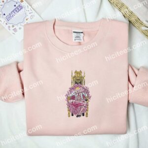 Doflamingo King One Piece Anime Embroidered Shirt