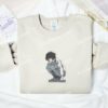 L Lawliet Death Note Anime Embroidered Shirt