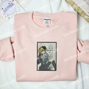 Misa Amane Death Note Anime Embroidered Shirt