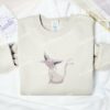 Espeon Pokemon Anime Embroidered Shirt