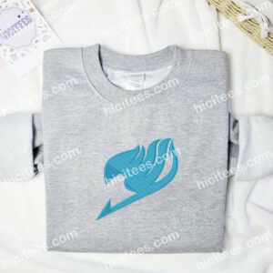 Fairy Tail Anime Embroidered Shirt 3 1