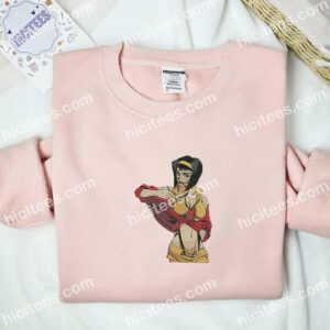 Faye Valentine Cowboy Bebop Anime Embroidered Shirt 2 Faye Valentine Cowboy Bebop Anime Embroidered Shirt