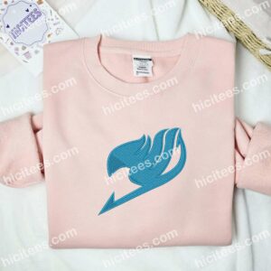 Fairy Tail Anime Embroidered Shirt 1