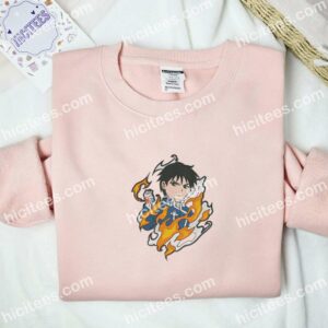 Roy Mustang Fullmetal Alchemist Anime Embroidered Shirt 2 Roy Mustang Fullmetal Alchemist Anime Embroidered Shirt
