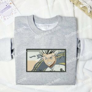 Bokuto Kotaro Excited Face Haikyuu Anime Embroidered Shirt 1 Bokuto Kotaro Excited Face Haikyuu Anime Embroidered Shirt 3
