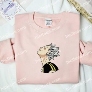 Bokuto Kotaro Side Face Haikyuu Anime Embroidered Shirt 2 Bokuto Kotaro Side Face Haikyuu Anime Embroidered Shirt