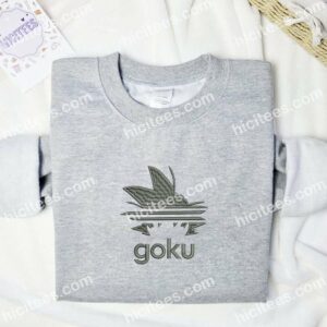 Goku Head Dragon Ball Anime Embroidered Shirt 1 Goku Head Dragon Ball Anime Embroidered Shirt 3