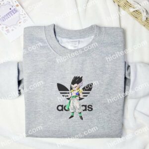 Gotenks Dragon Ball Anime Embroidered Shirt 1 Gotenks Dragon Ball Anime Embroidered Shirt 3